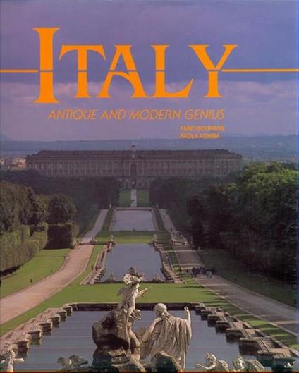 Italy, antique and modern genius. in lingua inglese - copertina