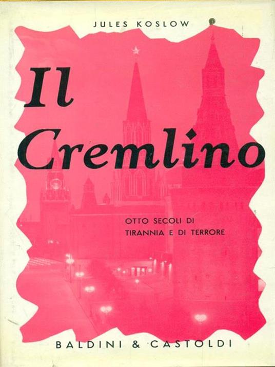 Il  cremlino - Jules Koslow - copertina