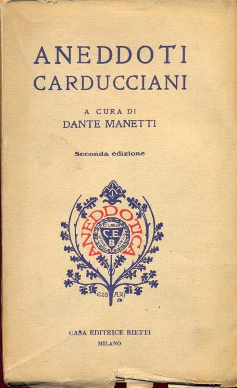 Aneddoti Carducciani