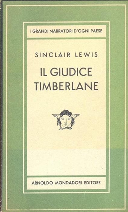 Il giudice timberlane - Sinclair Lewis - copertina