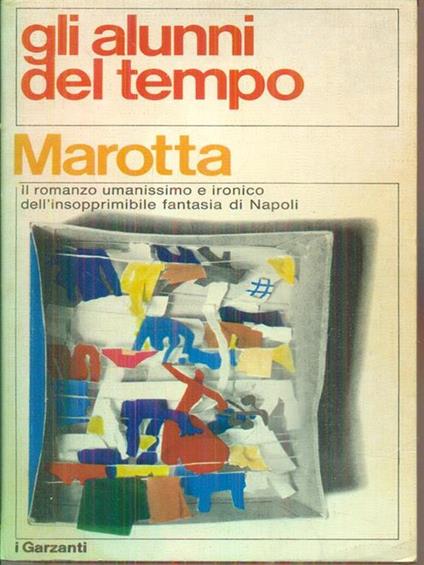 Gli alunni del tempo - Giuseppe Marotta - copertina
