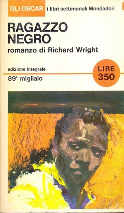 Ragazzo Negro - Richard Wright - copertina