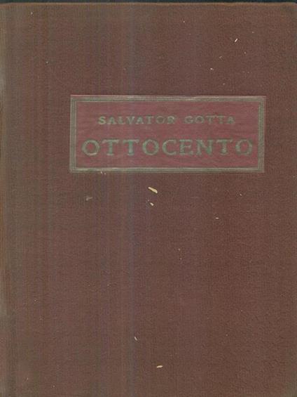 Ottocento - Salvatore Gotta - copertina