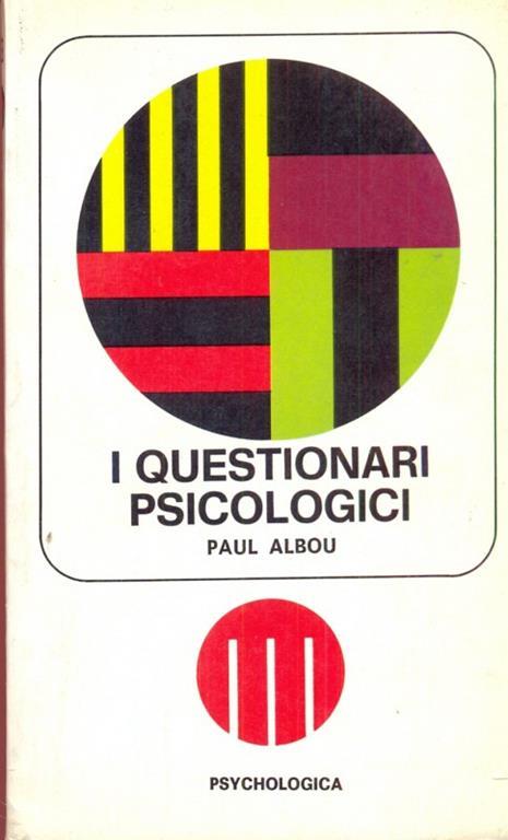 I questionari psicologici - Paul Albou - copertina