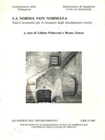 La norma non normata