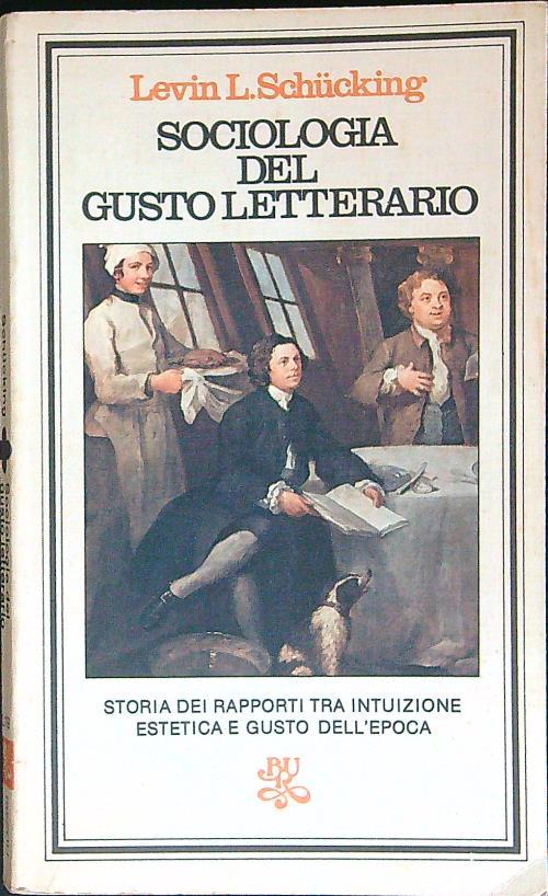 Sociologia del gusto letterario