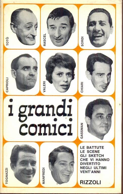 I grandi comici - Alberto Bevilacqua - copertina