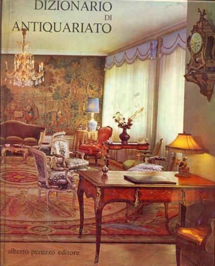 Dizionario di antiquariato - copertina