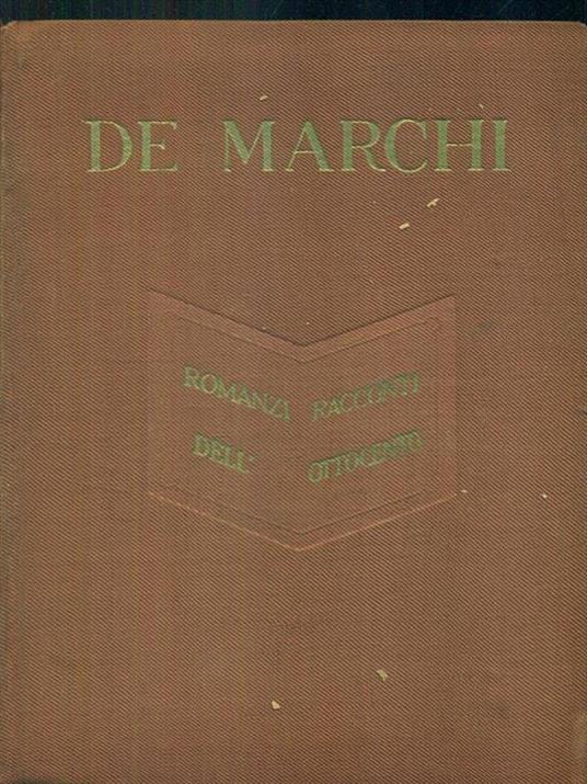 De Marchi - Alfredo Galletti - copertina