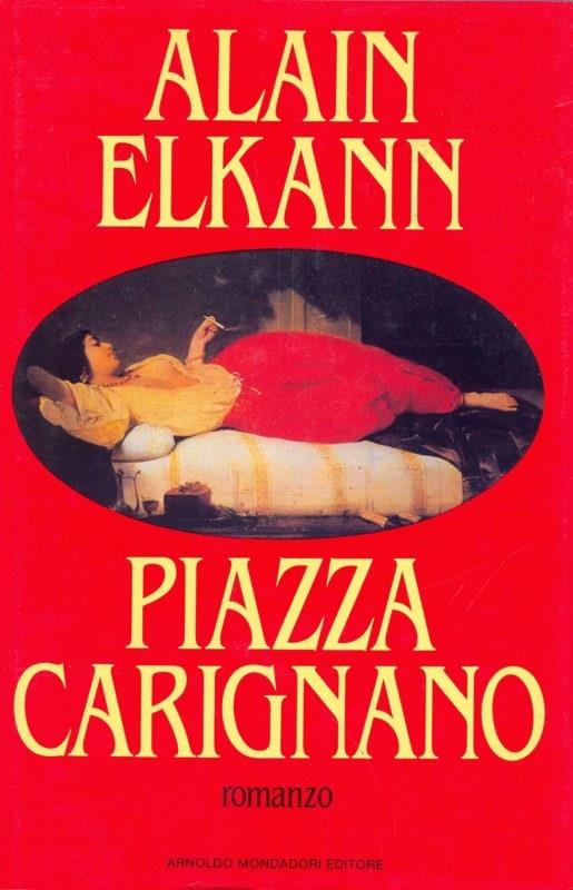 Piazza Carignano - Alain Elkann - copertina