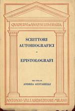 Scrittori autobiografici/Epistolografi