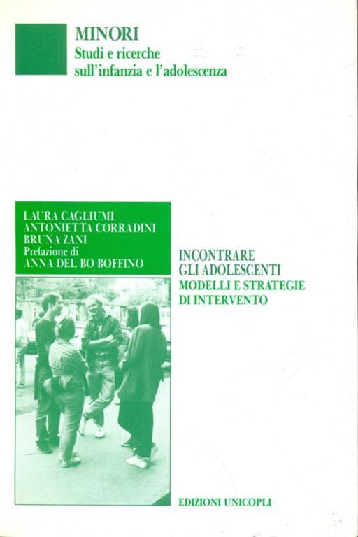 incontrare gli adolescenti modelli e strategiedi intervento - copertina