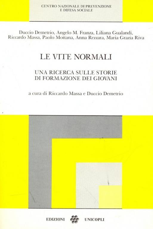 Le vite sociali - copertina