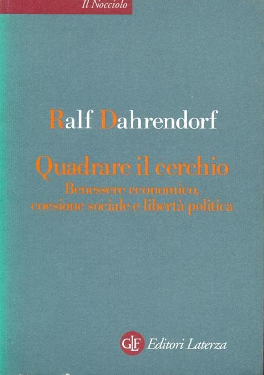 Quadrare il cerchio - Ralf Dahrendorf - copertina