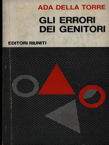 Gli errori dei genitori - Ada Della Torre - copertina