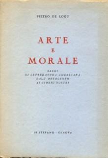 Arte e morale - Pietro De Logu - copertina