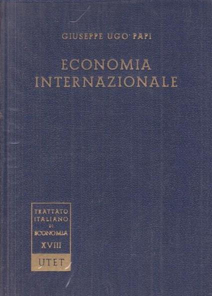 Economia internazionale - Giuseppe Ugo - copertina