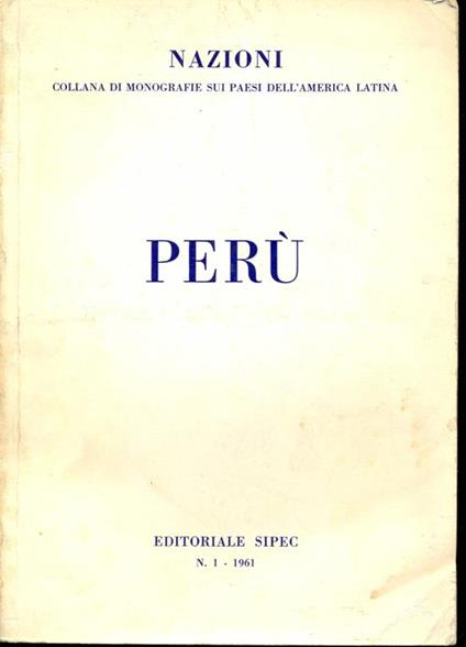 Perù - copertina