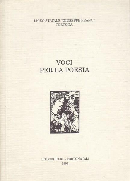 Voci per la poesia - copertina