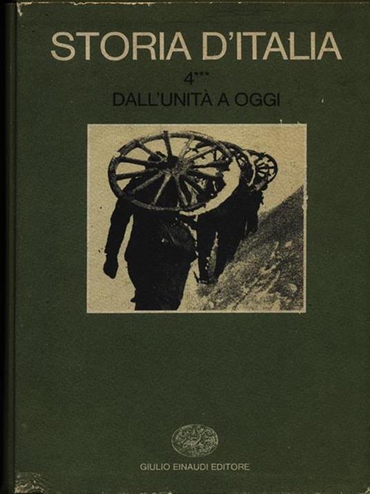 Storia d'Italia - copertina