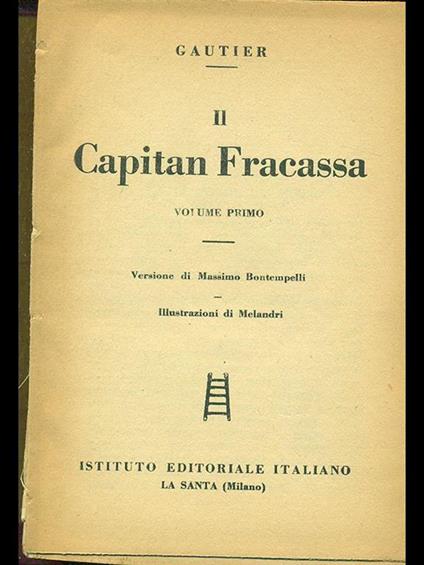 Il capitan Fracassa - Théophile Gautier - copertina