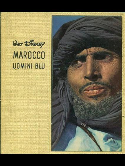 Marocco, uomini blu - Walt Disney - copertina