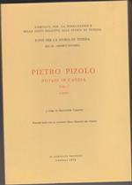 Pietro Pizolo notaio in Candia 1300. Vol.I.