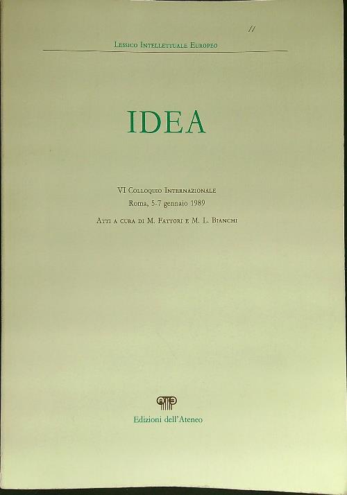 Idea di: M. Fattori