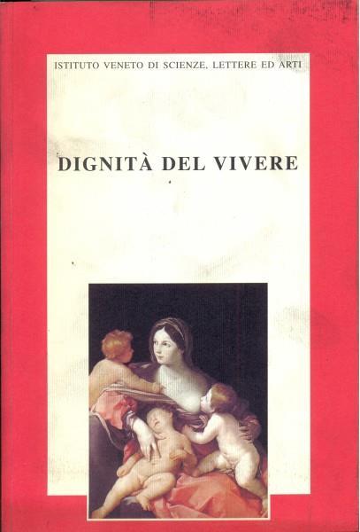 Dignità del vivere - copertina