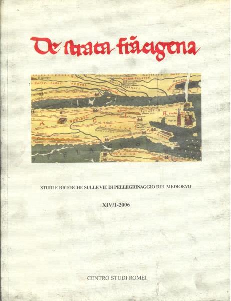De Strata Francigena. Studi e Ricerche sulle vie di pellegrinaggio del Medioevo - copertina