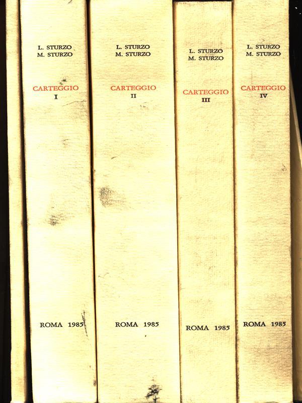 Carteggio. 1924 1940