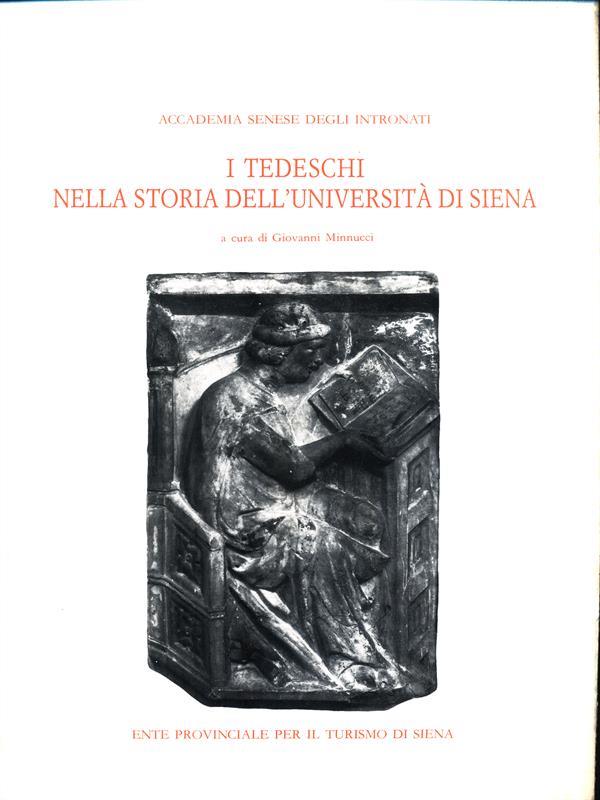 I tedeschi nella Storia dell'Università di Siena