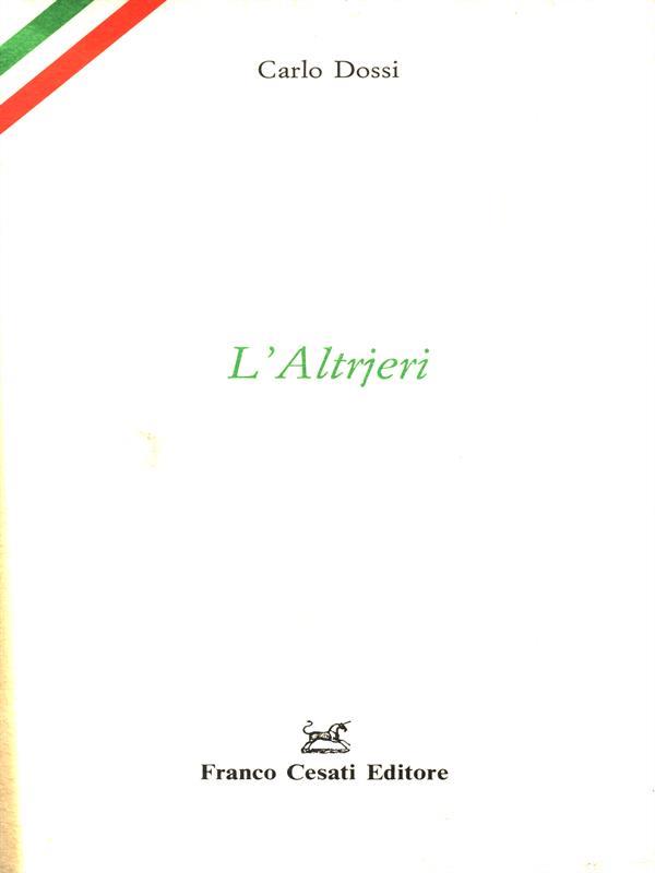 L' altrjeri