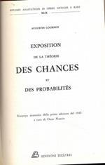 Exposition de la théorie des chanceset des probabilités