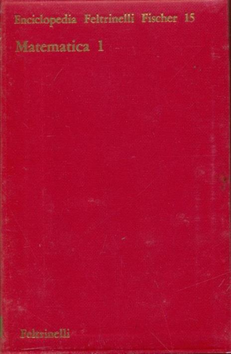 Matematica 1 - copertina