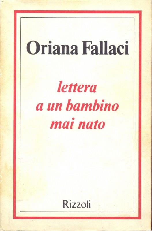 Lettera a un bambino mai nato