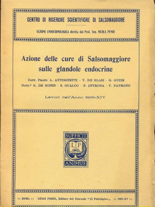 Azione delle cure di Salsomaggiore sulle glandole endocrine