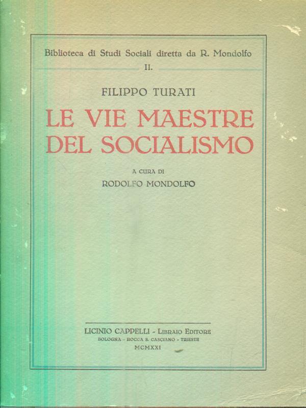 Le vie maestre del socialismo