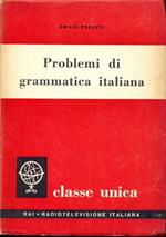 Problemi di grammatica italiana
