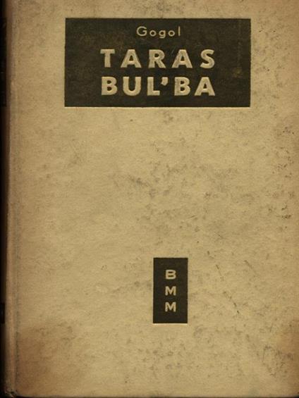 Taras Bul'ba - Nikolaj Gogol' - copertina