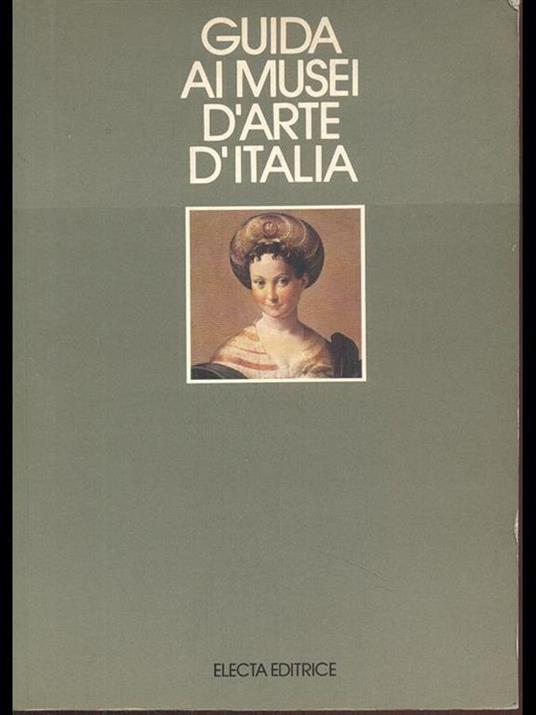 Guida ai musei d'arte d'Italia - copertina