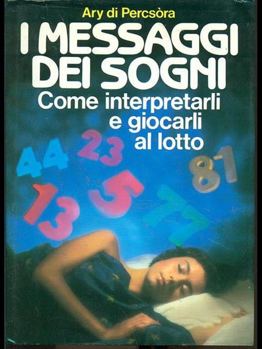 I messaggi dei sogni - Ary Di Percsòra - copertina
