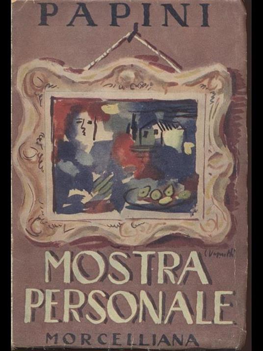 Mostra Personale - Giovanni Papini - copertina