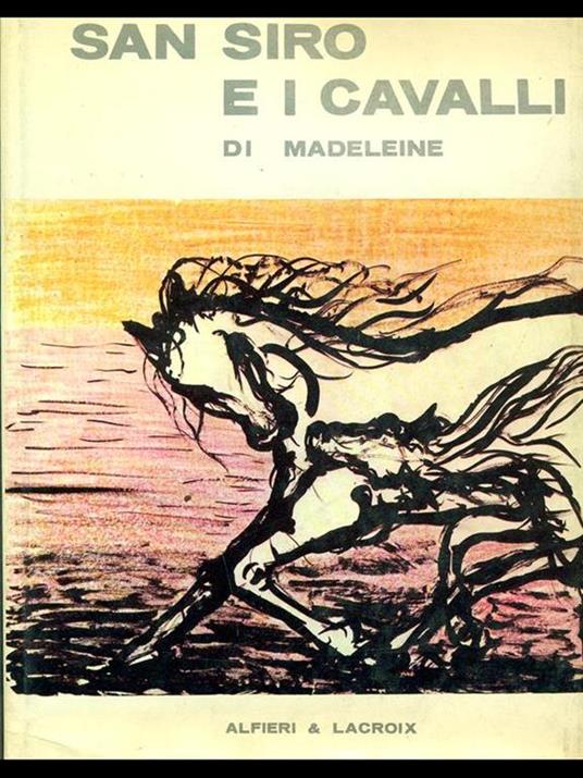 San Sitro e i cavalli diMadeleine - copertina