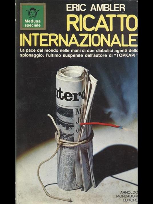 Ricatto Internazionale - copertina