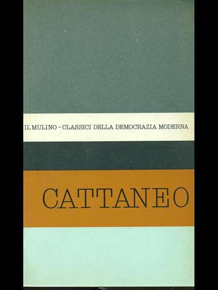 Cattaneo - Giuseppe Galasso - copertina