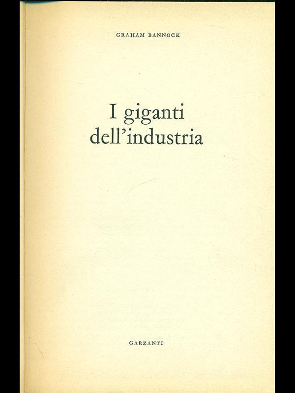 I giganti dell'industria