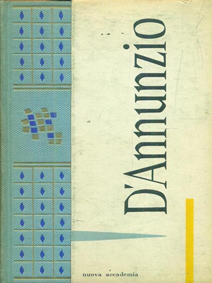 D'Annunzio - Ettore Mazzali - copertina