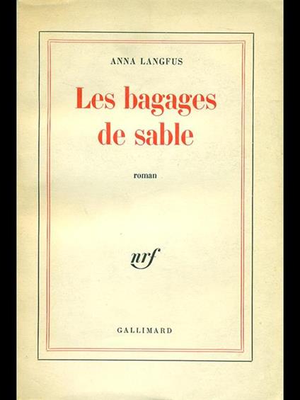 Les bagages de sable - Anna Langfus - copertina