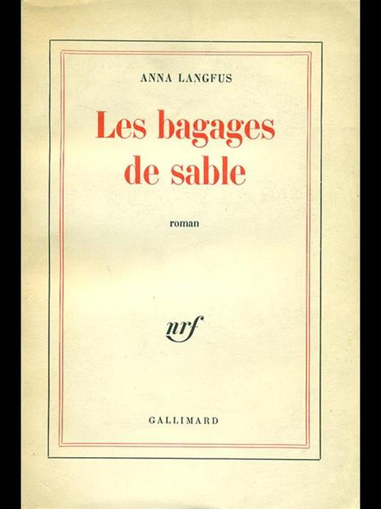 Les bagages de sable - Anna Langfus - copertina